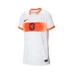 2ª Equipación de fútbol para niño de Países Bajos 2026. Camiseta oficial de la selección holandesa en versión infantil.