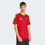 Camiseta de la primera equipación de Bélgica 2026 para adulto. Diseño oficial de los Diablos Rojos para la temporada.