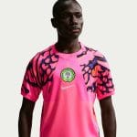 Camiseta de portero de la selección de Nigeria para el Mundial 2026. Equipación oficial de fútbol para adulto.
