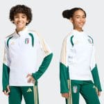 Camiseta de entrenamiento de Italia 2026 para niño. Equipación oficial de la selección italiana para los más pequeños.