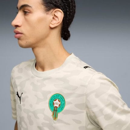 Camiseta de portero de la selección de Marruecos para el Mundial 2026. Equipación oficial para adulto.