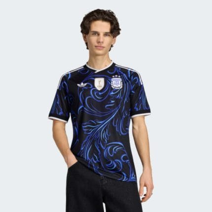 Camiseta visitante de la Selección Argentina 2026. Segunda equipación de fútbol para adulto, modelo oficial.