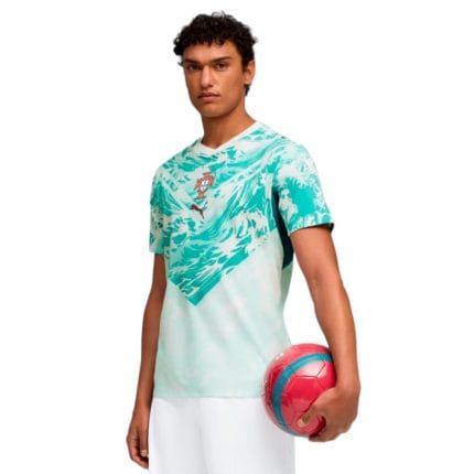 Camiseta de fútbol visitante de Portugal 2026, versión jugador para adulto. Segunda equipación oficial de la selección portuguesa.
