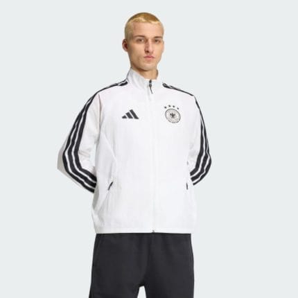 Chándal de entrenamiento de la selección de Alemania 2026 para adulto. Conjunto oficial de chaqueta y pantalón de fútbol.