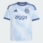 Tercera equipación para niños del Ajax Amsterdam temporada 26/27. Camiseta de fútbol oficial para los más pequeños aficionados.
