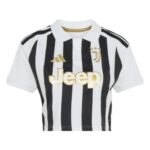 Camiseta de la primera equipación del Juventus para mujer de la temporada 2026/2027. Diseño oficial de manga corta.