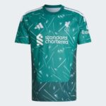 Camiseta de portero del Liverpool FC para la temporada 2026-2027. Vista frontal de la equipación oficial para guardameta.