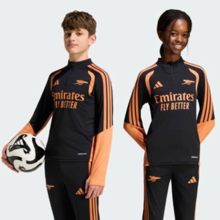 Camiseta de entrenamiento del Arsenal FC para niños, temporada 26/27. Equipación oficial de training para los más pequeños.