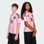 Camiseta de fútbol para niños de Messi del Inter Miami, primera equipación de la temporada 25/26. Talla infantil.