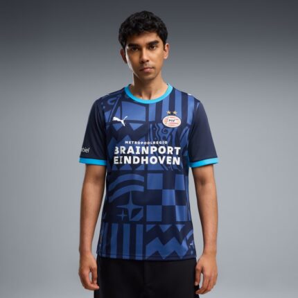 Camiseta de fútbol del PSV Eindhoven, tercera equipación para la temporada 2026-2027. Versión para adulto.