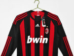 Camiseta retro AC Milan 2008/09 primera equipación manga larga — foto 11
