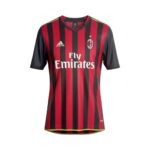 Camiseta retro AC Milan 2013/14 primera equipación — vista frontal en maniquí