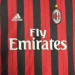 Camiseta retro AC Milan 2013/14 primera equipación manga larga — foto 3