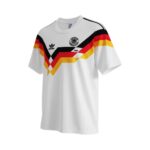 Camiseta retro Alemania 1990 primera equipación — vista frontal en maniquí