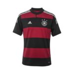 Camiseta retro Alemania 2014 segunda equipación — vista frontal en maniquí