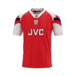 Camiseta retro Arsenal 1992/93 Primera Equipación — vista frontal en maniquí