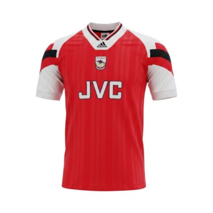 Camiseta retro Arsenal 1992/93 Primera Equipación — vista frontal en maniquí