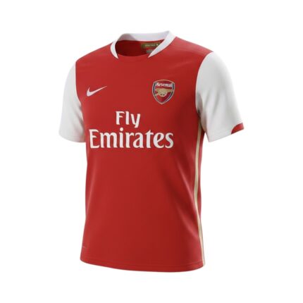 Camiseta retro Arsenal 2006/07 primera equipación — vista frontal en maniquí