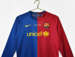 Camiseta retro del FC Barcelona de la temporada 2008/09, primera equipación, manga larga. — foto 12
