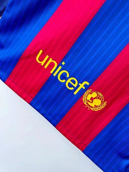 Camiseta retro FC Barcelona 2016/17 primera equipación manga larga — foto 2