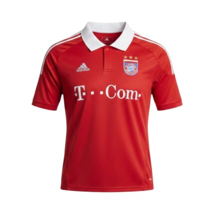 Camiseta retro Bayern de Múnich primera equipación 2005/06 — vista frontal en maniquí