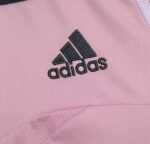 Camiseta retro Benfica 2007/08, segunda equipación rosa y gris oscuro — foto 4