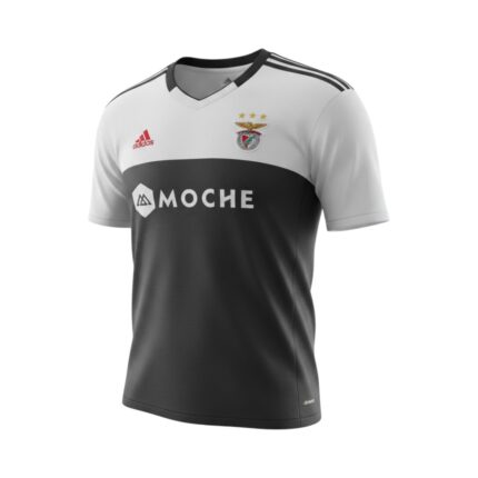 Camiseta retro Benfica 2013/14 Segunda Equipación — vista frontal en maniquí