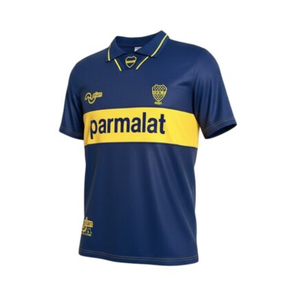 Camiseta retro Boca Juniors 1993/95 primera equipación — vista frontal en maniquí