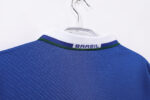 Camiseta retro de la selección de Brasil, segunda equipación de la temporada 1996, color azul. — foto 3
