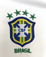 Camiseta retro de Brasil 1998 blanca de manga larga — foto 5