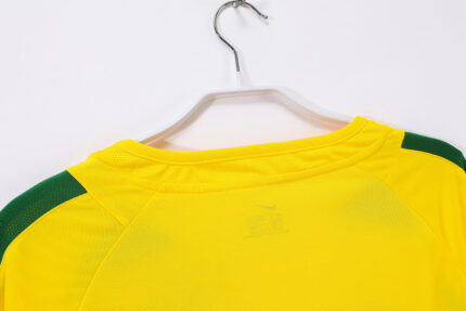 Camiseta retro Brasil 2002 Primera Equipación manga larga — foto 2