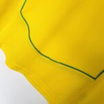 Camiseta retro de la selección de Brasil de la temporada 2004, primera equipación y manga larga. — foto 2