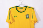 Camiseta retro de la selección de Brasil de la temporada 2010, primera equipación amarilla. — foto 5