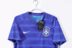 Camiseta retro Brasil 2014 segunda equipación azul — foto 5