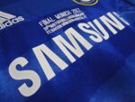 Camiseta retro Chelsea 2011/12 Primera Equipación manga larga con parche de la final de Múnich. — foto 7