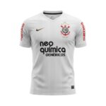 Camiseta retro del Corinthians de la temporada 2010, primera equipación. — vista frontal en maniquí