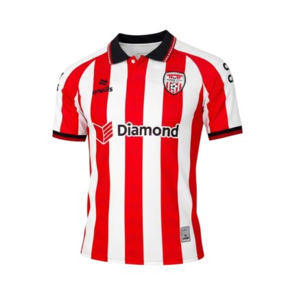 Camiseta Derry City 2026 Primera Equipación — vista frontal en maniquí