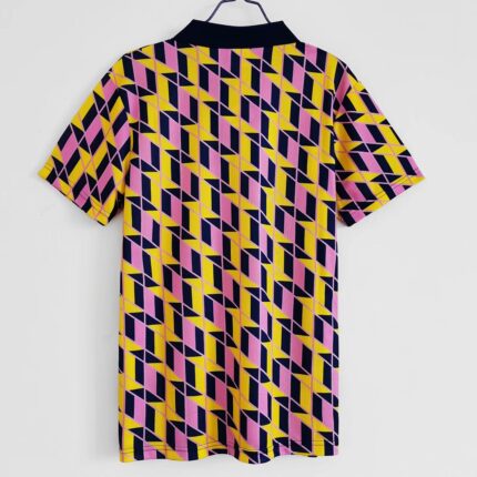 Camiseta retro de Escocia de la temporada 1988/89, tercera equipación con diseño geométrico. — foto 2