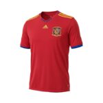 Camiseta retro España 2010 Primera Equipación — vista frontal en maniquí