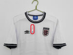 Camiseta retro de la primera equipación de Inglaterra de las temporadas 1999/01. — foto 4