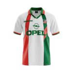 Camiseta retro de la selección de Irlanda, segunda equipación, temporadas 1994-1996. — vista frontal en maniquí