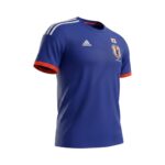 Camiseta retro Japón 2014 Primera Equipación — vista frontal en maniquí