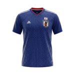 Camiseta retro de la selección de Japón, primera equipación de la temporada 2018. — vista frontal en maniquí
