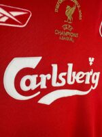 Camiseta retro Liverpool 2004/05 primera equipación manga larga — foto 3
