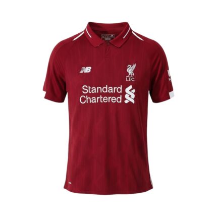 Camiseta retro Liverpool 2018/19 primera equipación — vista frontal en maniquí
