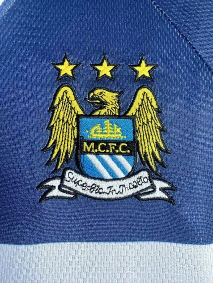 Camiseta retro Manchester City 1997/98 Segunda Equipación manga larga — foto 2