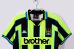Camiseta retro del Manchester City de la temporada 1998/99, segunda equipación. — foto 9