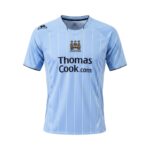 Camiseta retro Manchester City 2007/08 primera equipación — vista frontal en maniquí