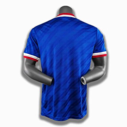 Camiseta retro Manchester United 1986/88 tercera equipación azul — foto 2