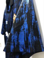 Camiseta retro Manchester United 1993-94 tercera equipación negra y azul — foto 3